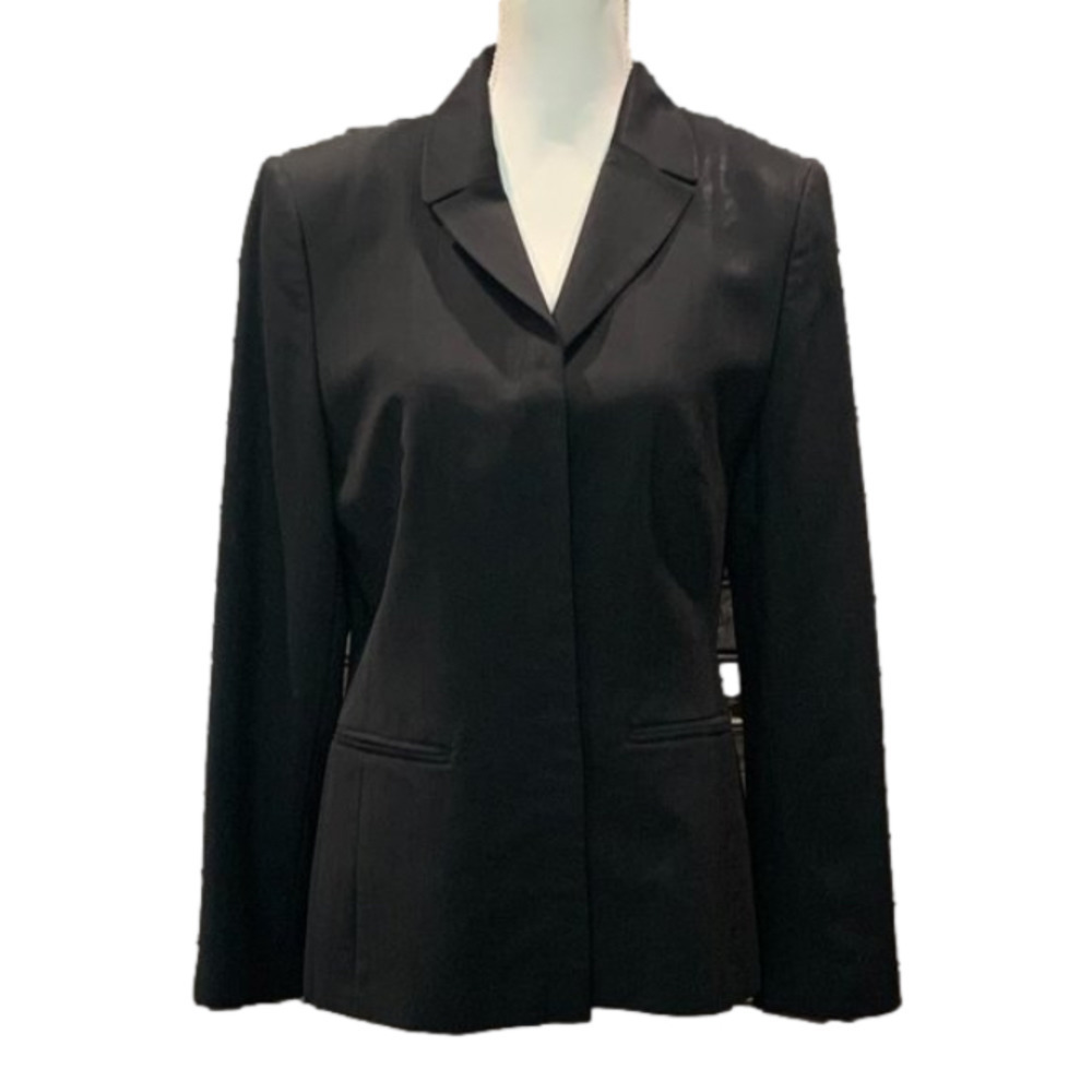 NEXT 90's Vintage 100% Pure Wool Black Blazer